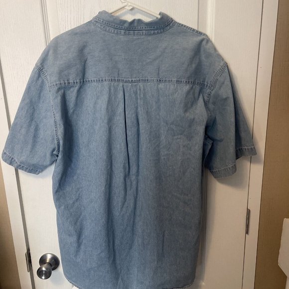 competitors view dale earnhardt jr denim button down t shirt size large F107 - Picture 4 of 4